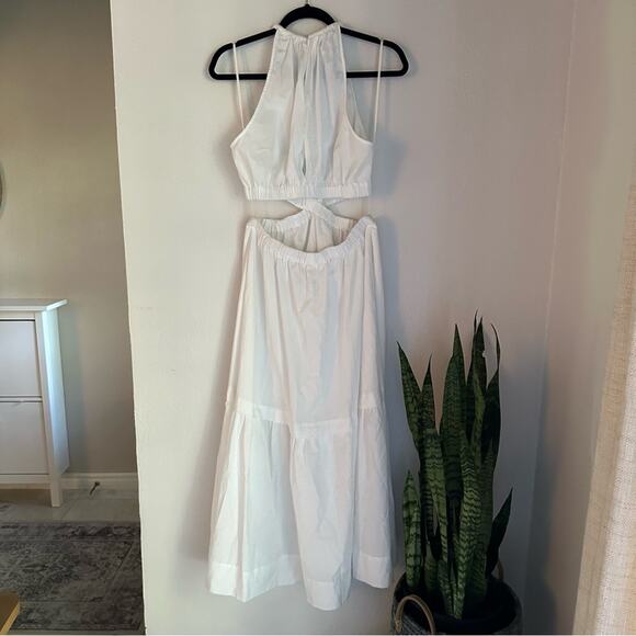 A.L.C. Whitney Midi Dress White - 10 - Picture 3 of 4